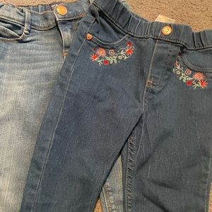 Two toddler jeans